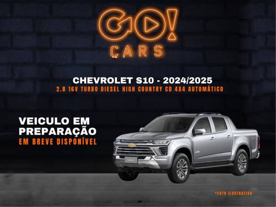CHEVROLET S10 2.8 16V TURBO DIESEL HIGH COUNTRY CD 4X4 AUTOMÁTICO